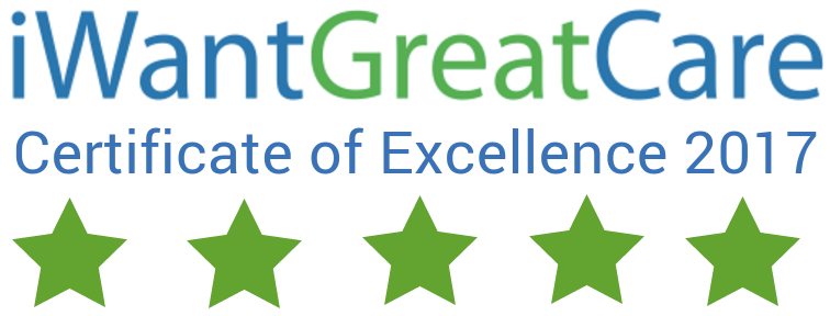 I want great care 2017 excellence